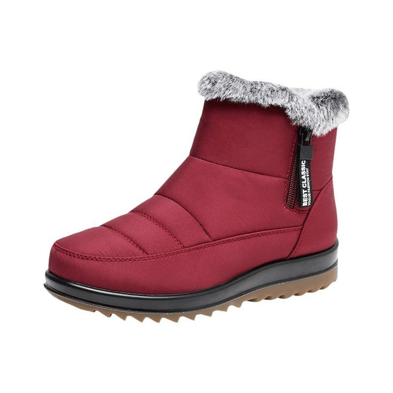 Bottes Neige Femme Hiver, Chaudes et Stylées