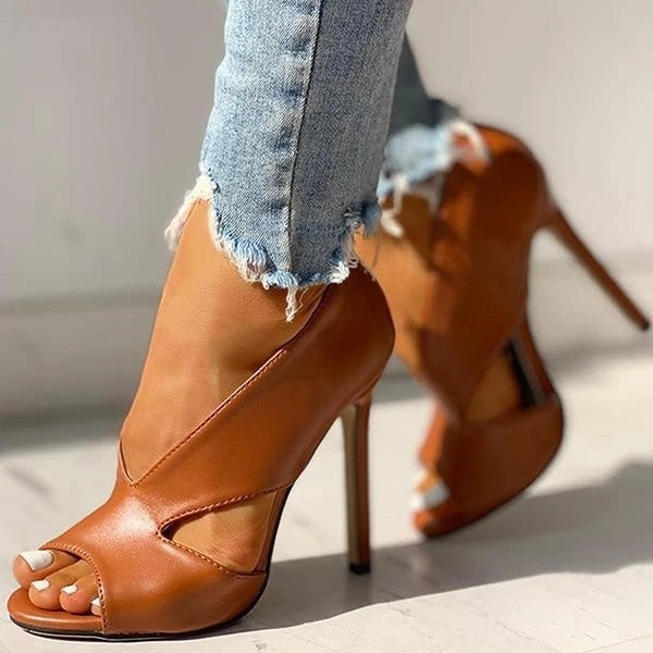 chaussures sexy à talons fins