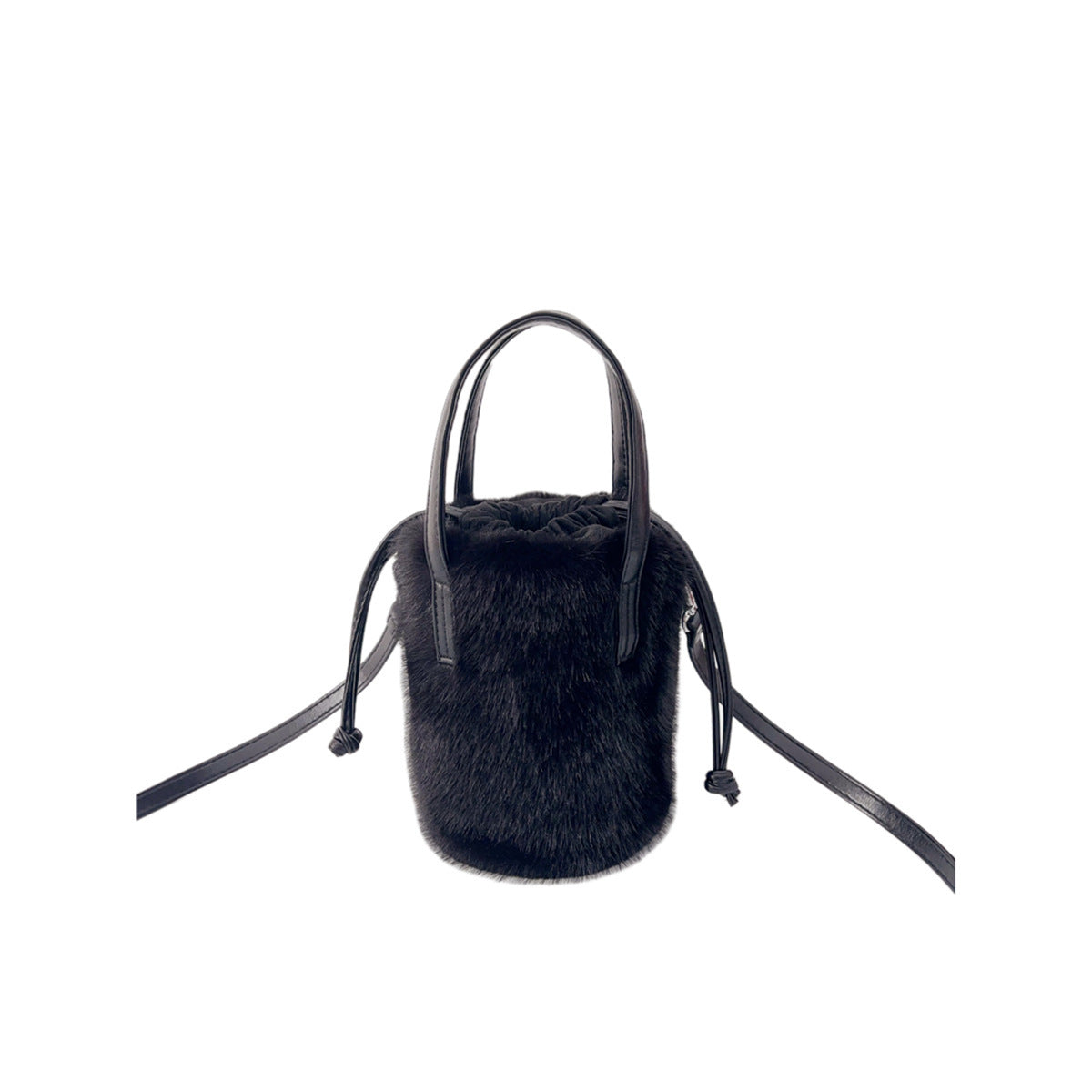Sac à main en peluche vintage