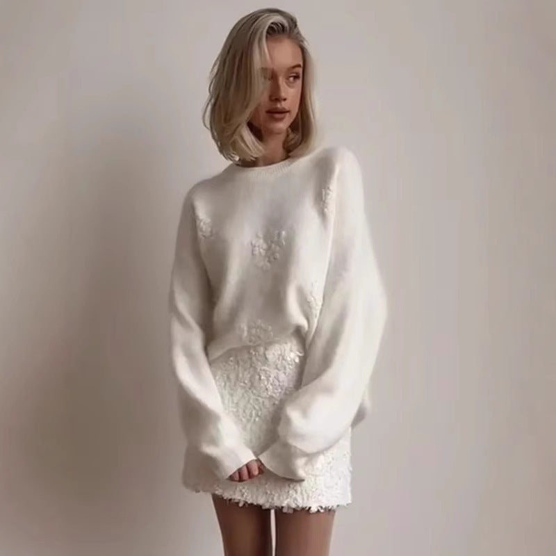 Pull Col Rond Confortable