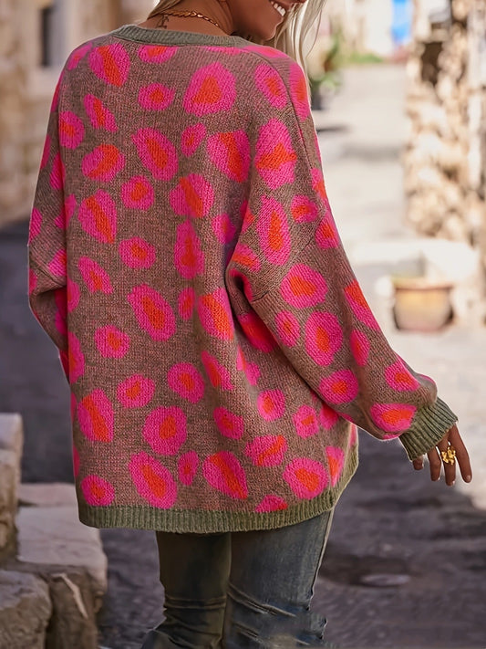 Pull décontracté en tricot tendance.