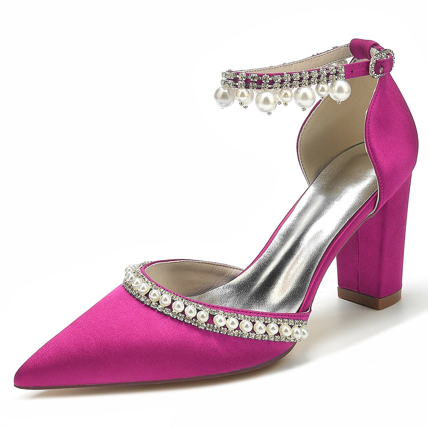 Talon bloc et strass