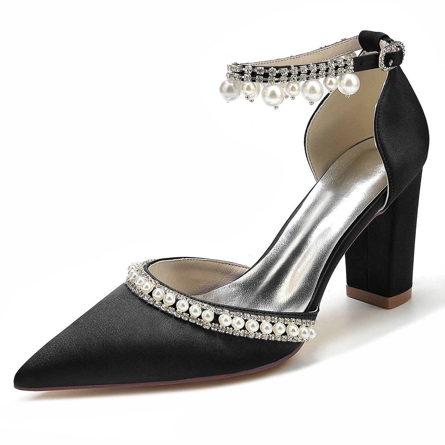 Talon bloc et strass