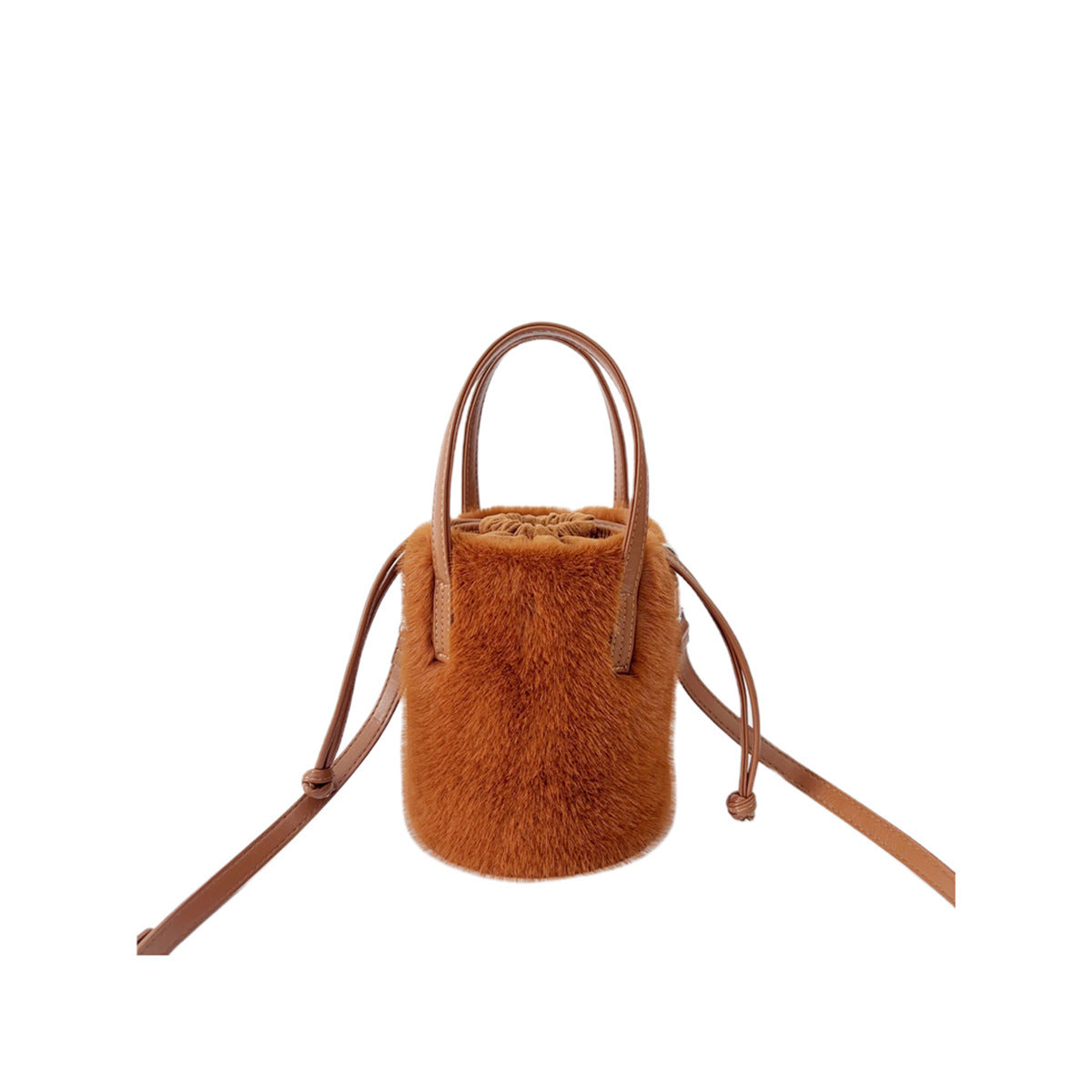Sac à main en peluche vintage