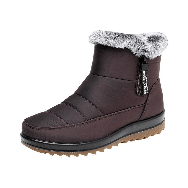 Bottes Neige Femme Hiver, Chaudes et Stylées