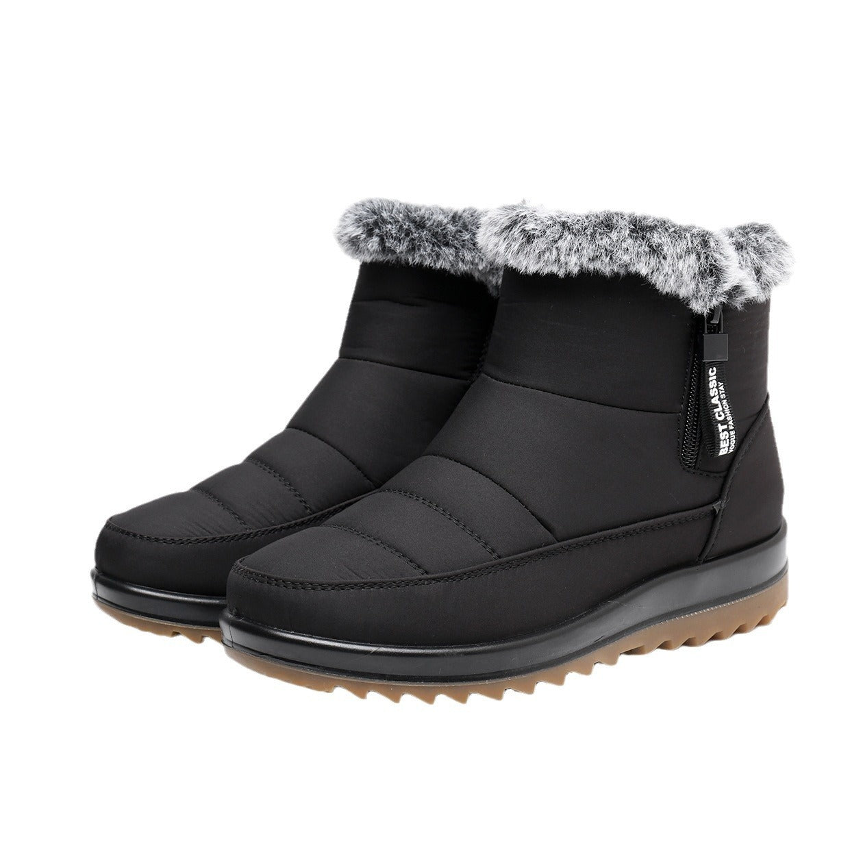 Bottes Neige Femme Hiver, Chaudes et Stylées