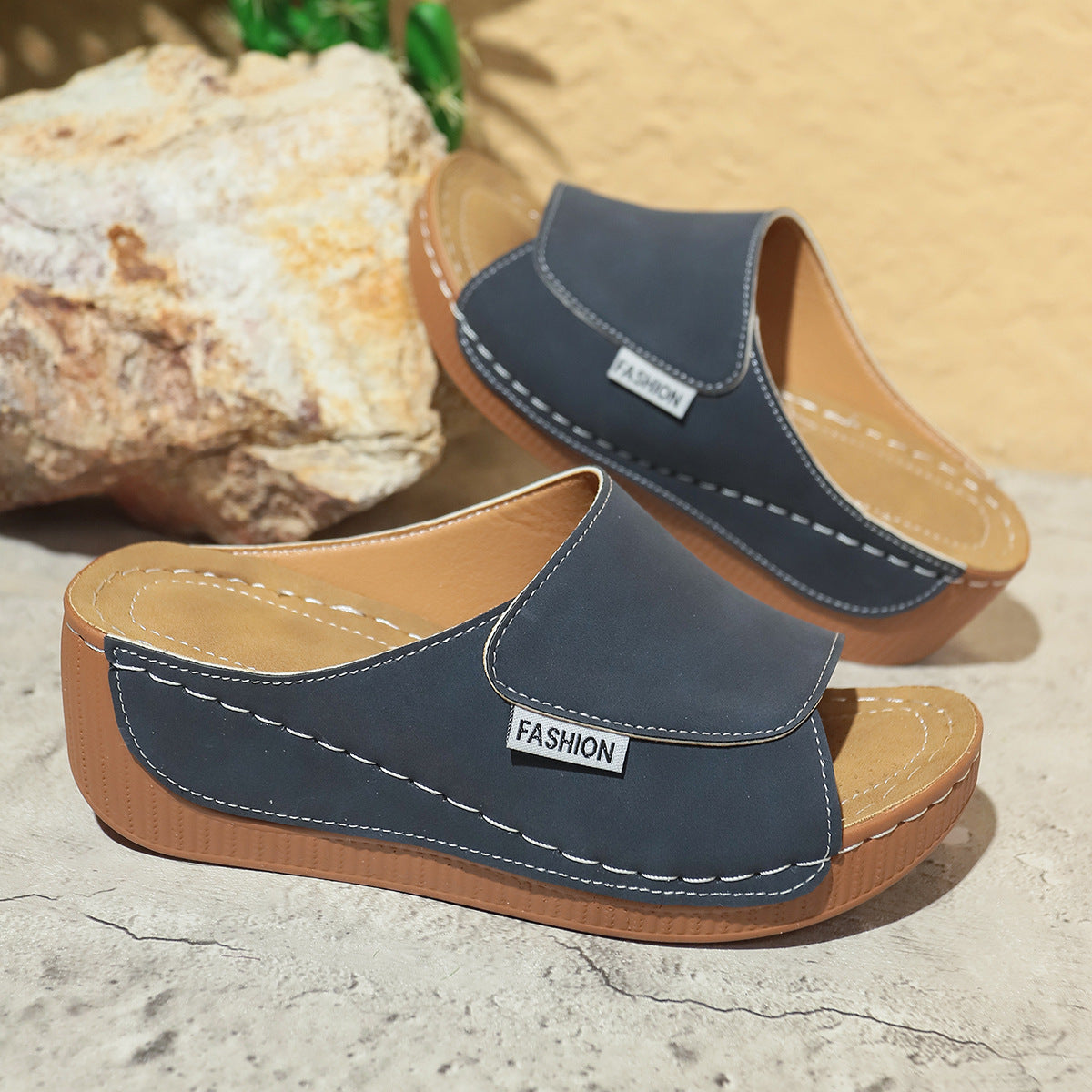 Sandales compensées été