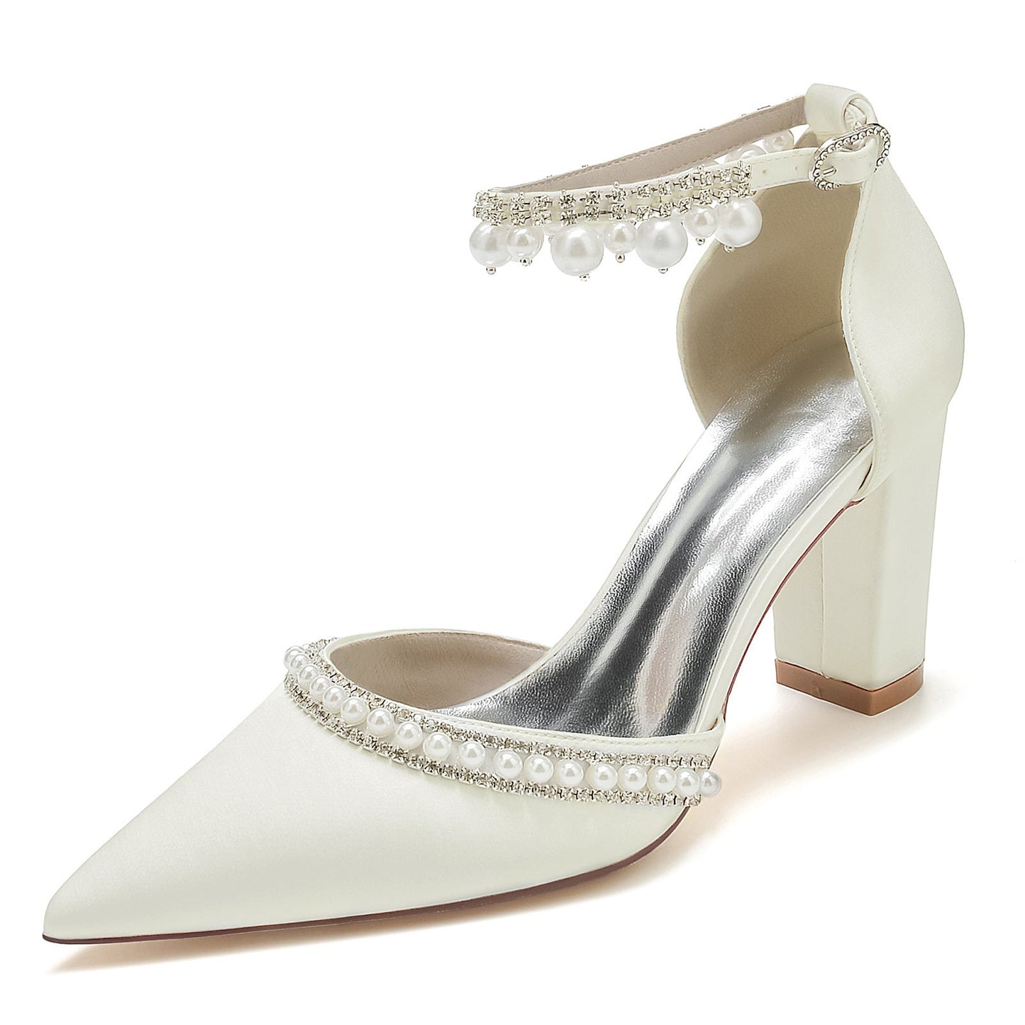 Talon bloc et strass