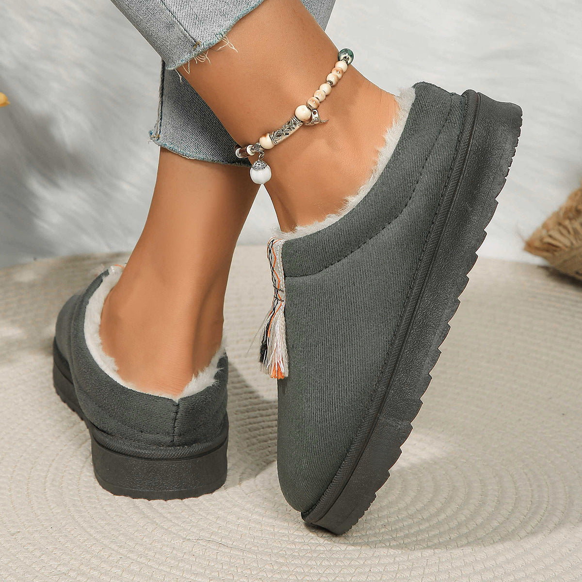 Chaussons Douillets Suédés