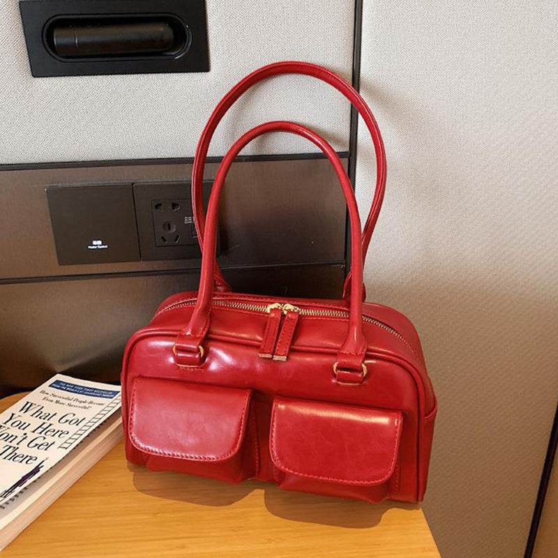 Sac à bandoulière multi-poches pour femme