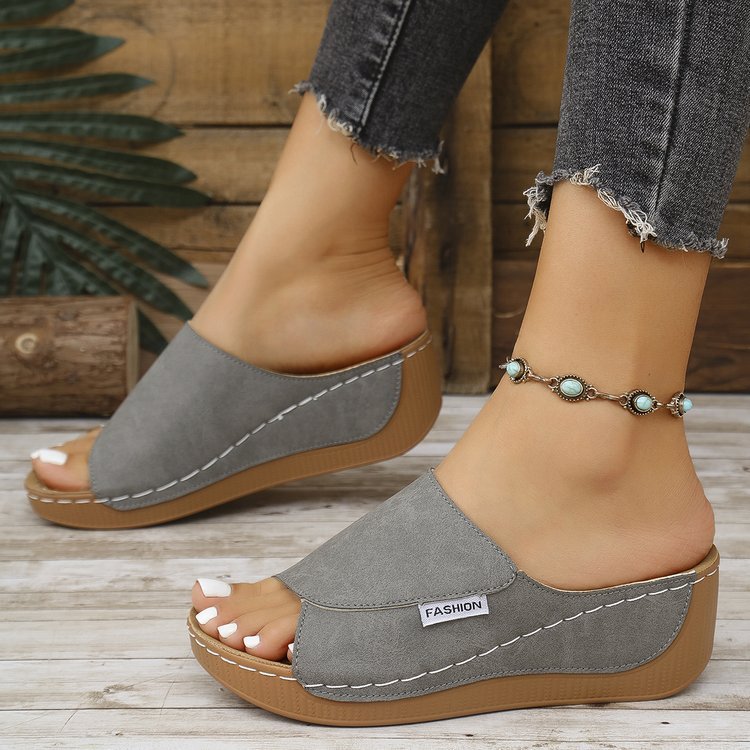 Sandales compensées été