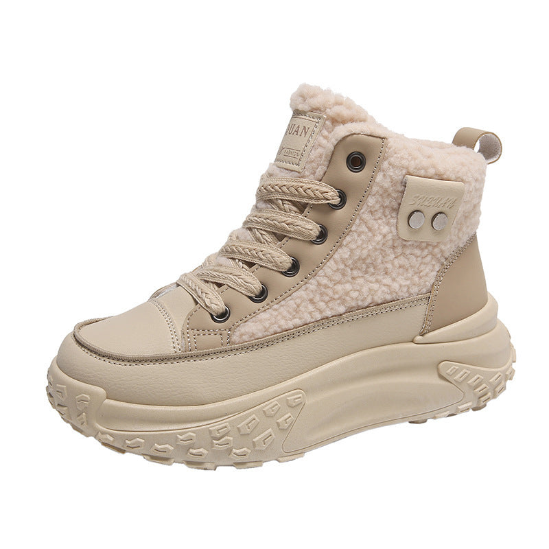 Chaussures Casual Hauteur Doublées Polaire