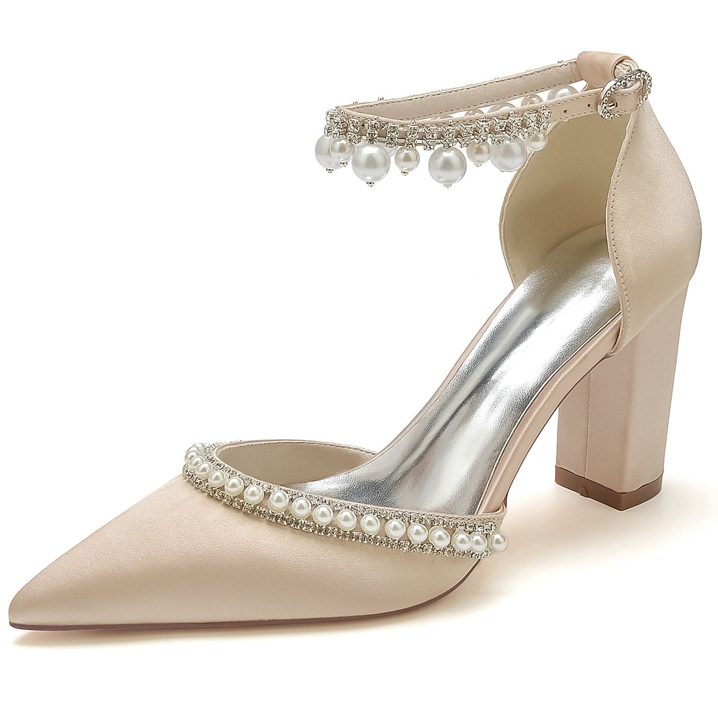 Talon bloc et strass