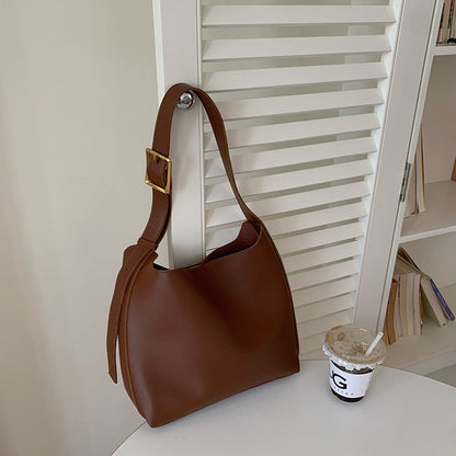 sac à bandoulière minimaliste en cuir