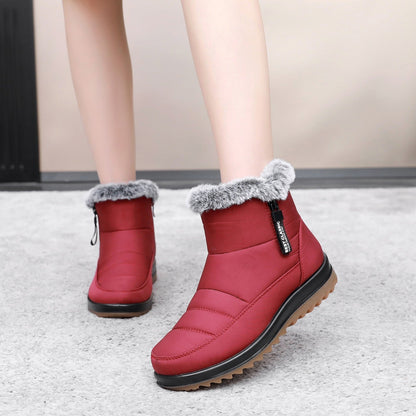 Bottes de neige chaudes et stylées pour femme
