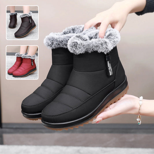 Bottes Neige Femme Hiver, Chaudes et Stylées