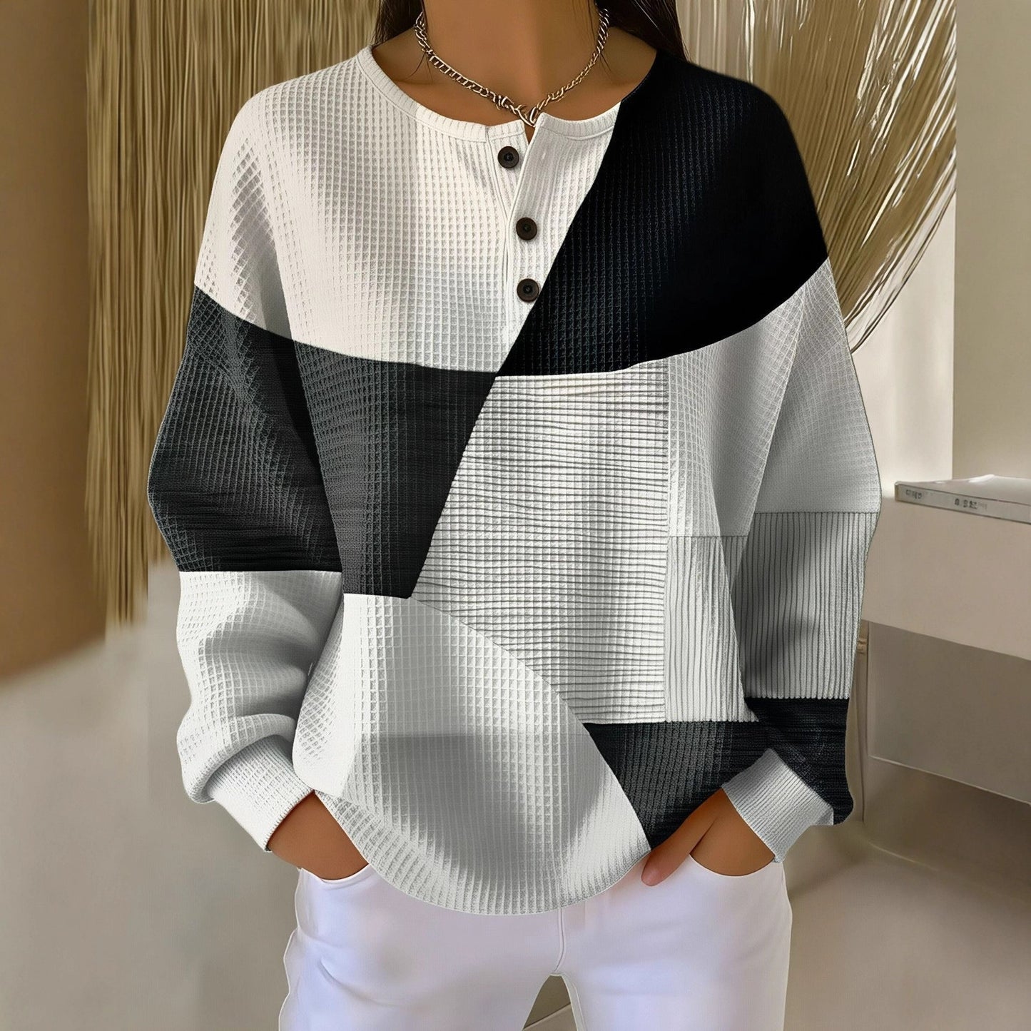 Pulls à trois boutons