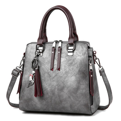 Sac à main en cuir.