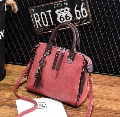 Sac à main en cuir.