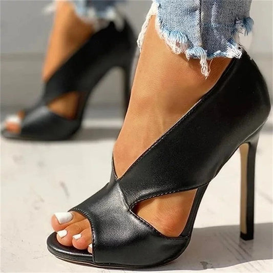chaussures sexy à talons fins