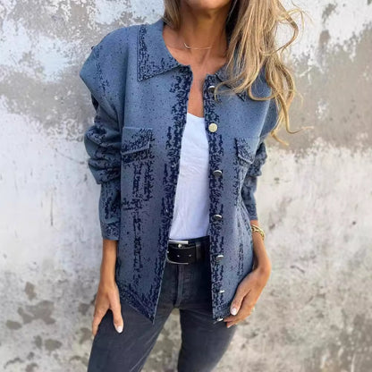 Veste en jean pour femme