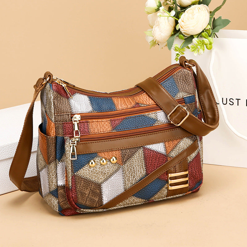 Sac bandoulière double couche