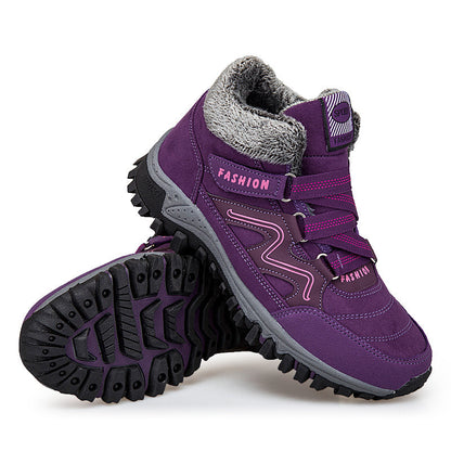 Chaussures Neige Femme Doublées Chaudes.