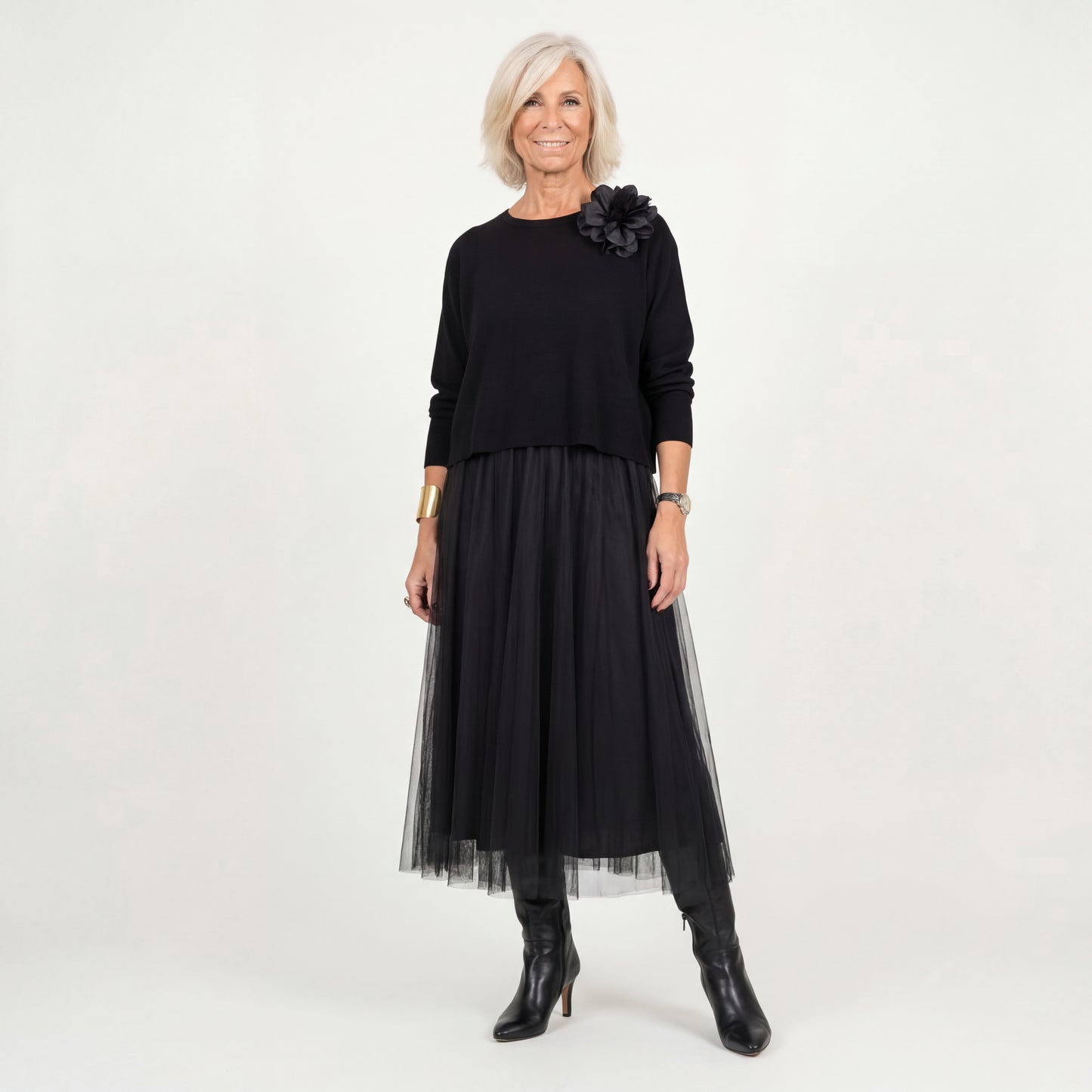 Ensemble Tulle Patchwork Élégant