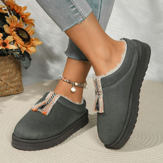 Chaussons Douillets Suédés