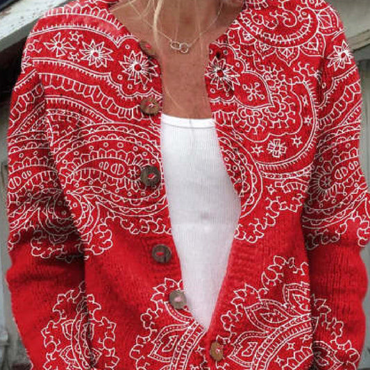 cardigan imprimé numérique 3D