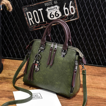 Sac à main en cuir.