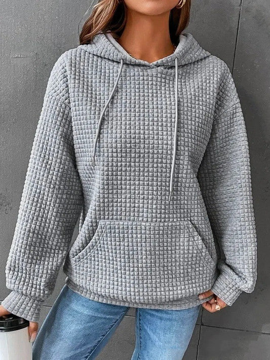 Pull ample décontracté à manches longues