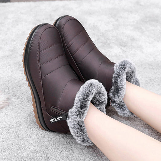 Bottes Neige Femme Hiver, Chaudes et Stylées