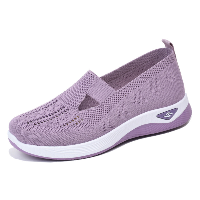 Chaussures confort souples semelle antidérapante femme