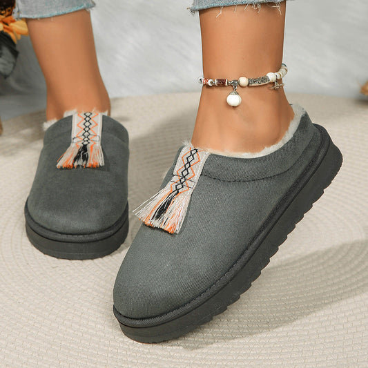 Chaussons Douillets Suédés