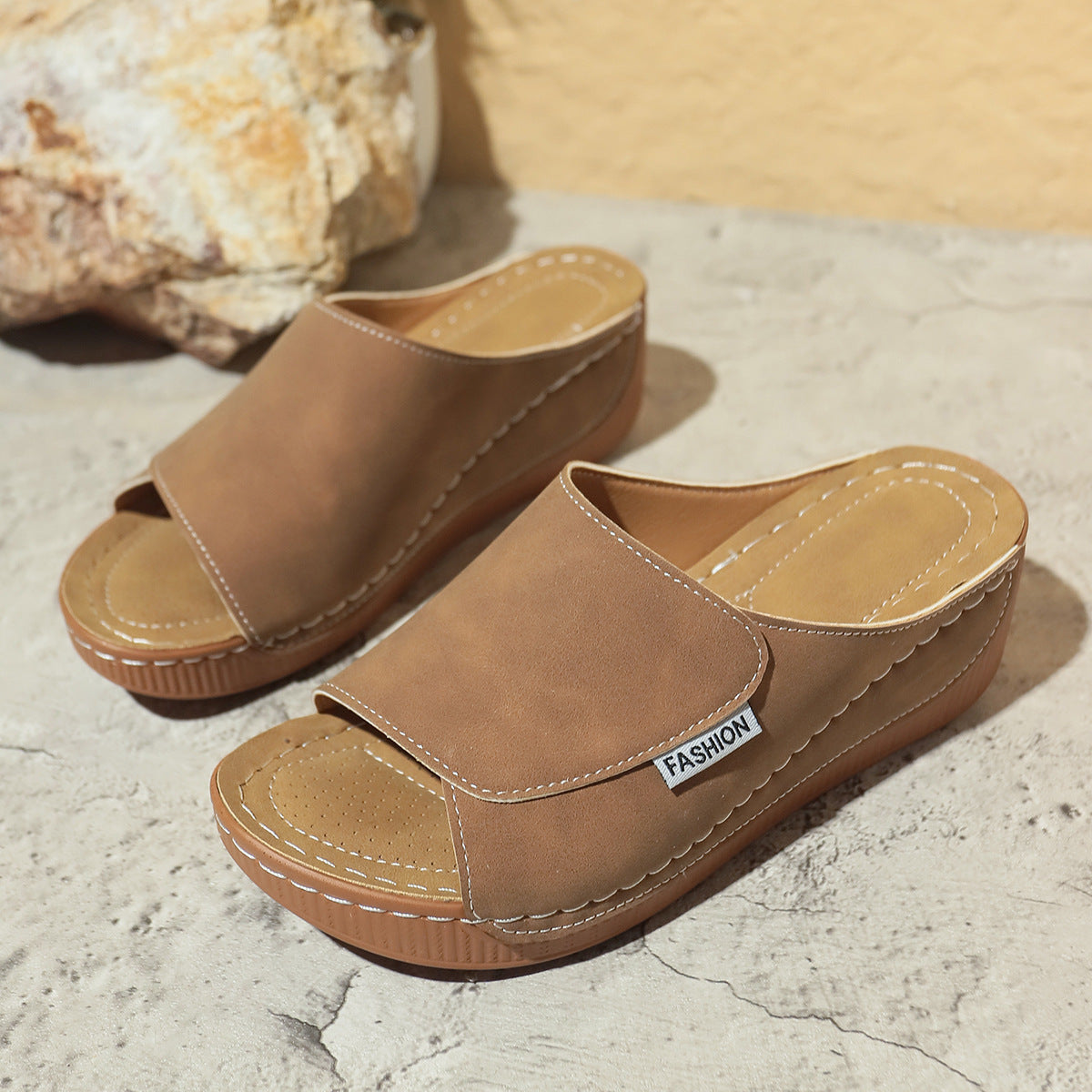Sandales compensées été
