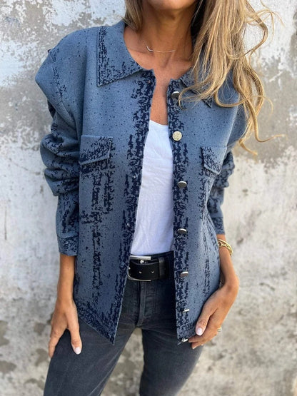 Veste en jean pour femme