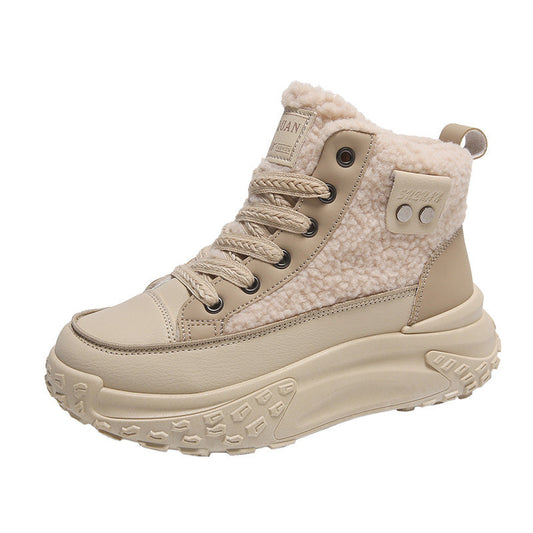 Chaussures Casual Hauteur Doublées Polaire